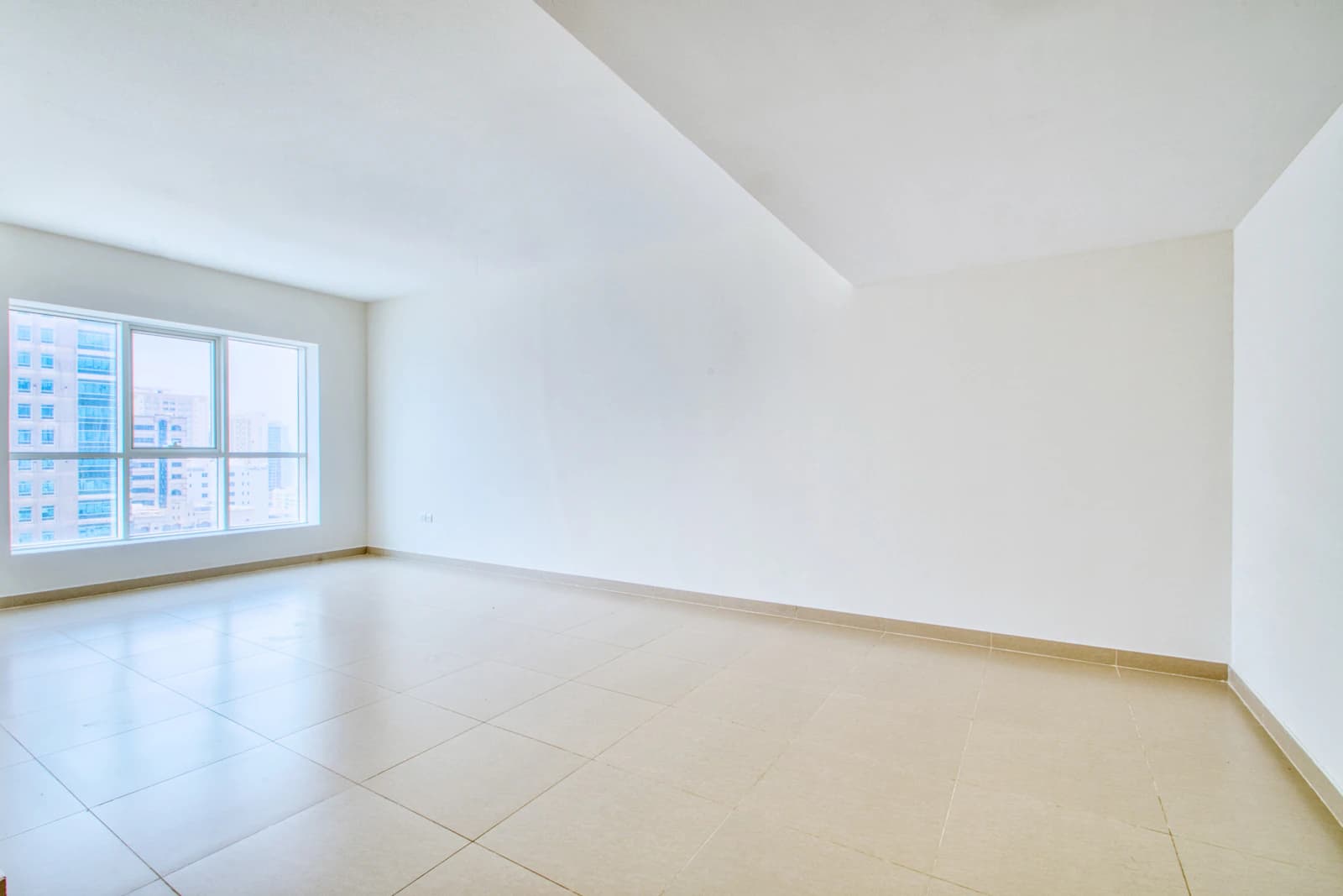 Clean, empty rental apartment with freshly painted walls